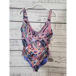 Anne Cole Women's Plus Size Swimsuit 18W